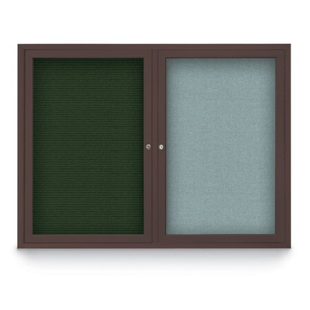 Corkboard BurgundyBronze 36 x 36